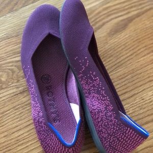 Rothys - round toe fig python, 7.5